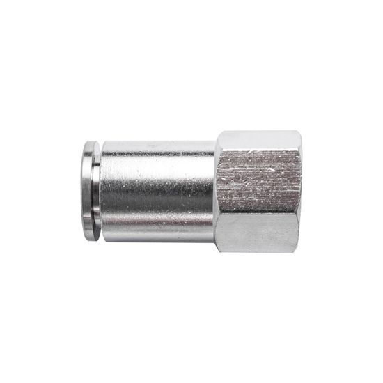 Metal Pu Fitting Straight 10mm 1/4" F